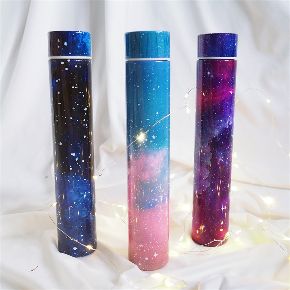 Space Tasarımlı Metal Slim Termos Renkleri