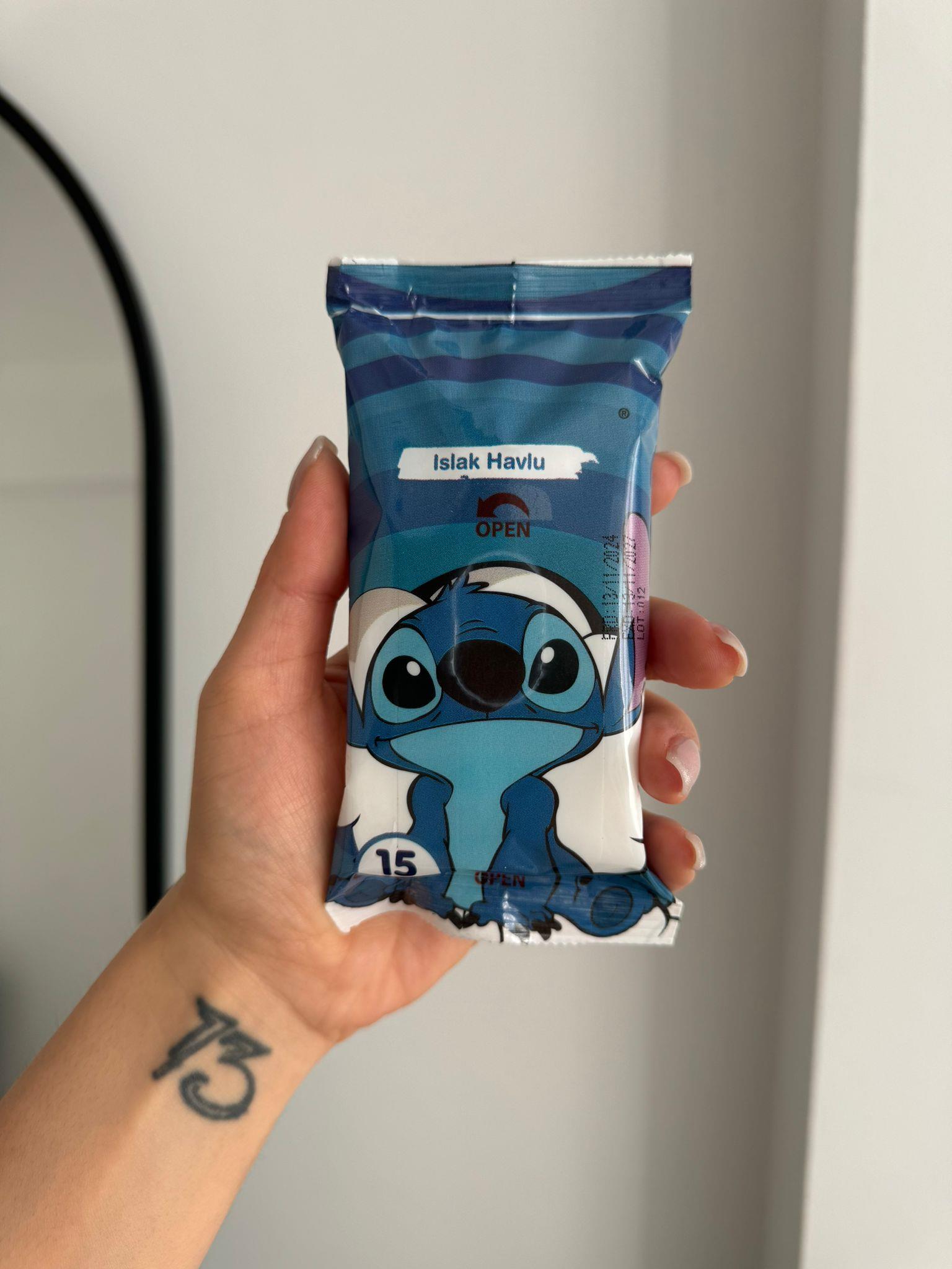 Stitch Cep Boy Islak Mendil