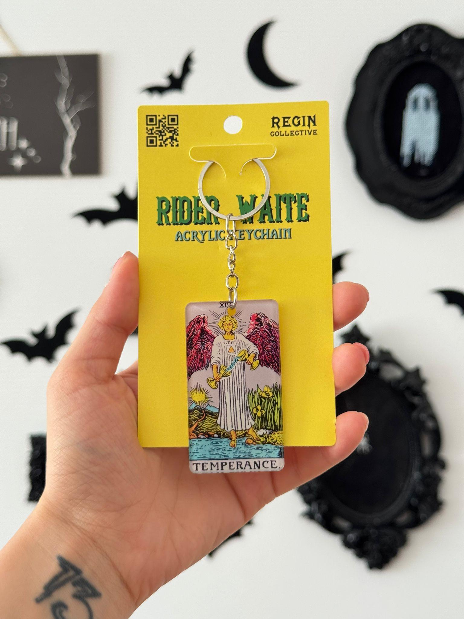 Temperance Tarot Kartı Akrilik Anahtarlık