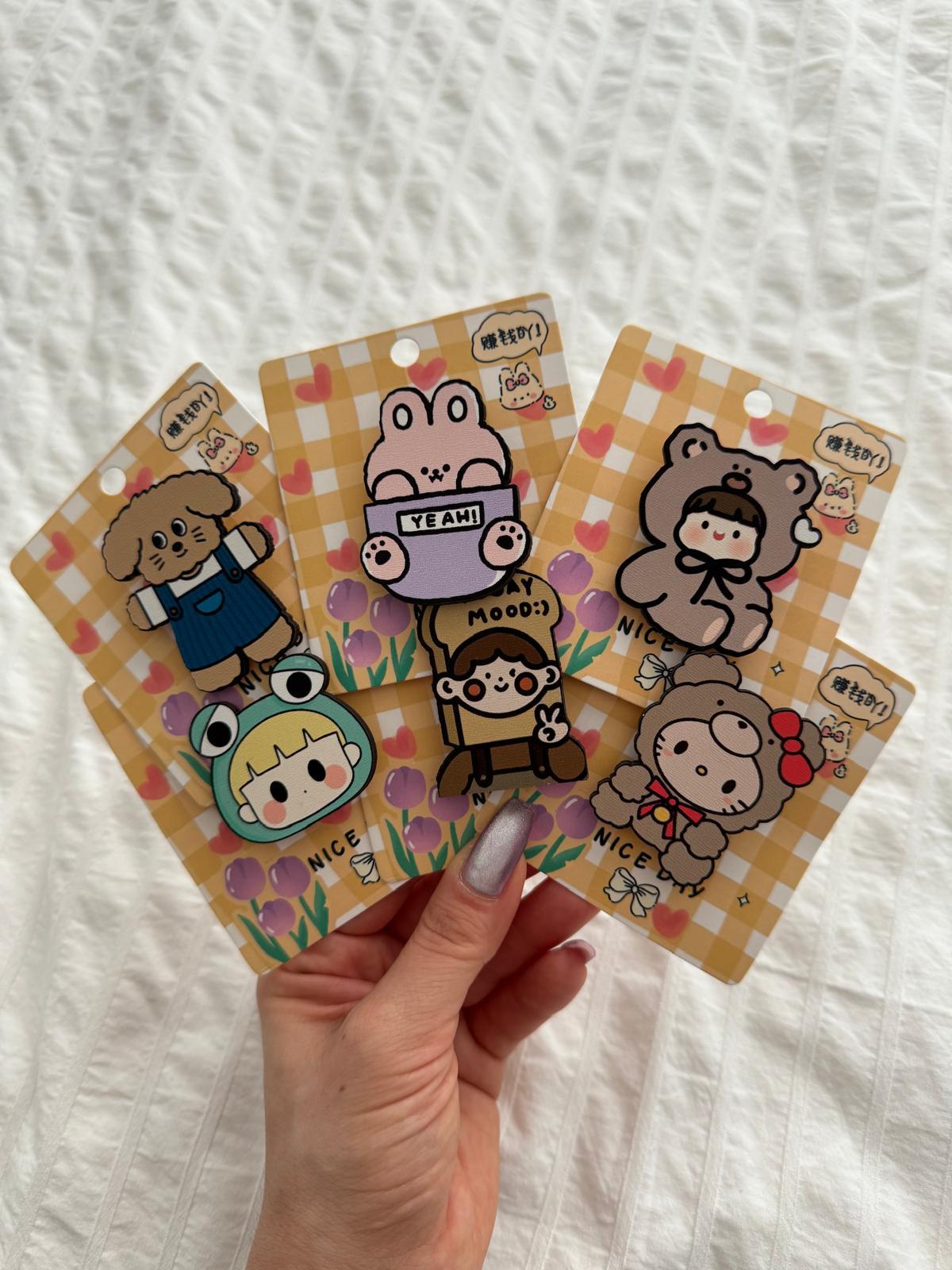 Today Mood 6lı Ahşap Rozet Seti