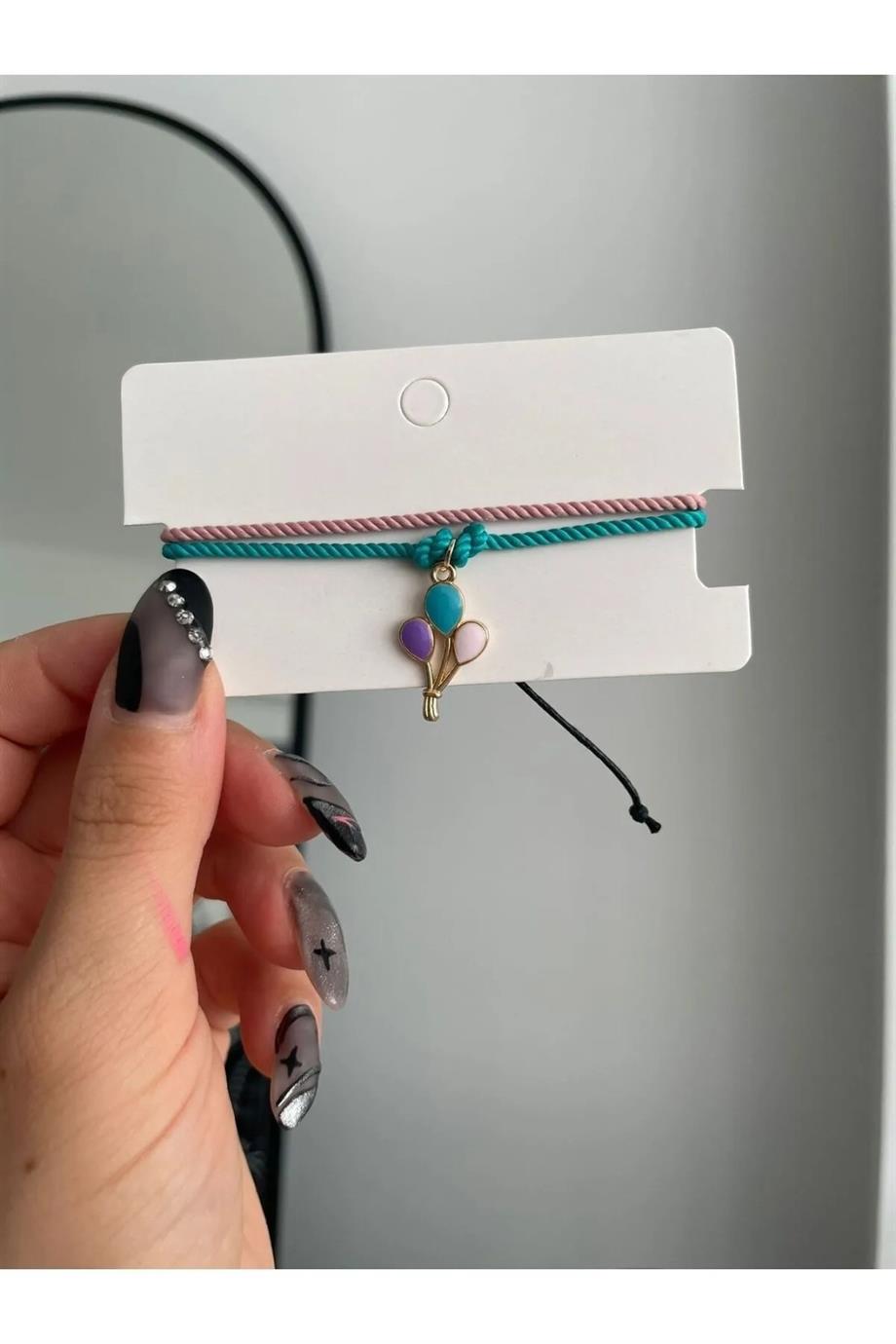 Uçan Balonlar İp Bileklik