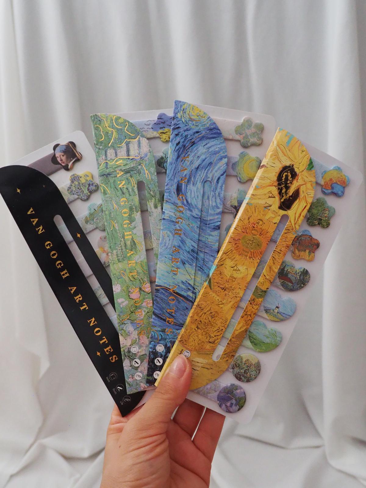 Van Gogh Sticky Not Post It Set 4lü Set