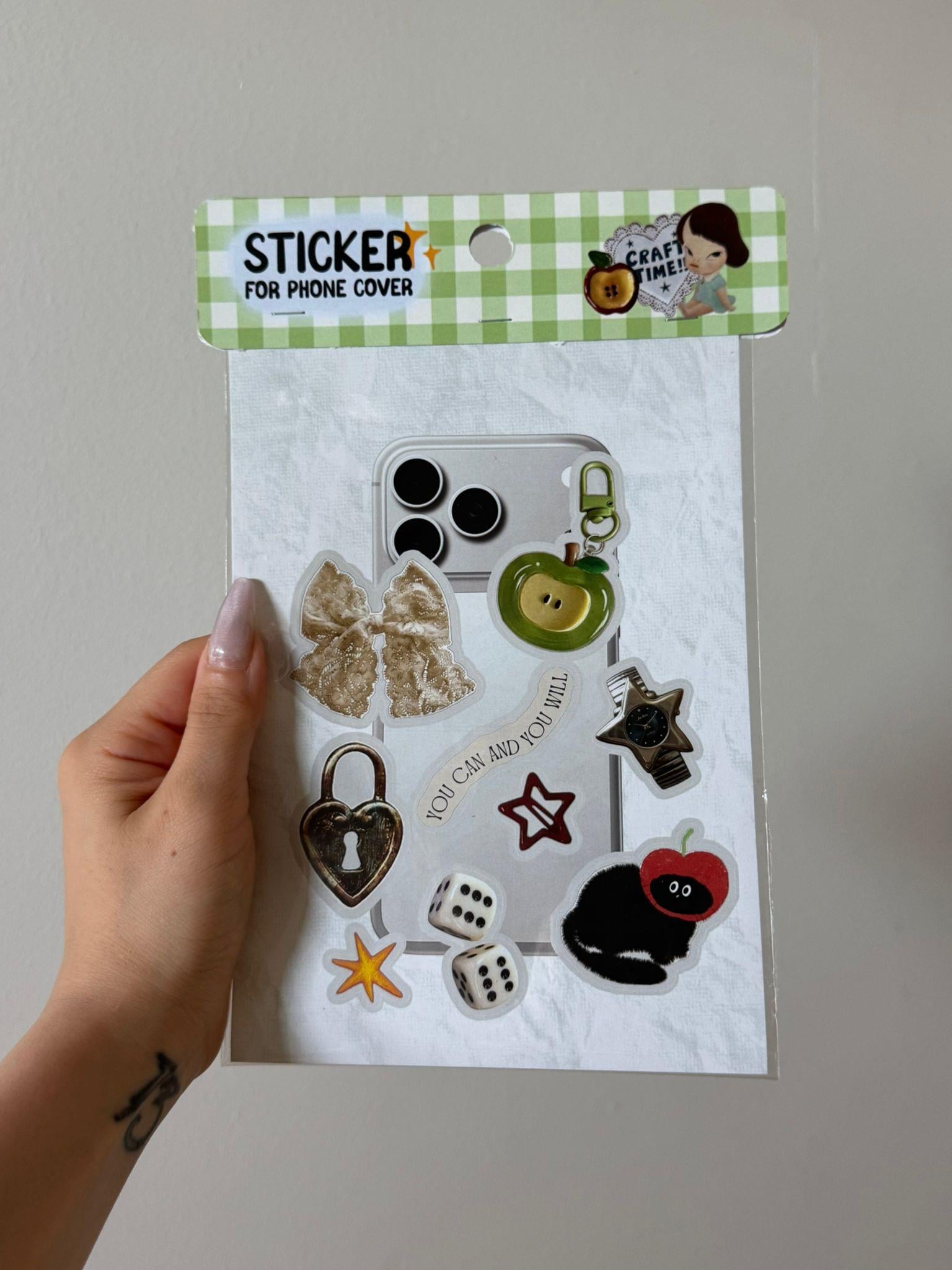 You Can and You Will Phone Sticker