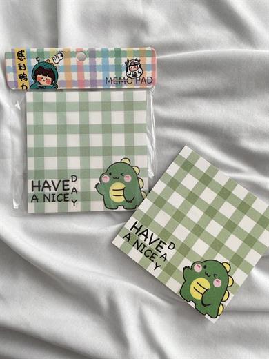 Have A Nice Day Memo Pad Kare Not Defteri