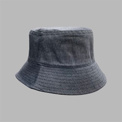 Siyah Kot Bucket Şapka