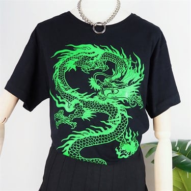 Yeşil Dragon Unisex T-shirt