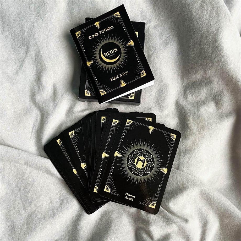  REGIN Elder Futhark Rune Tarot Destesi