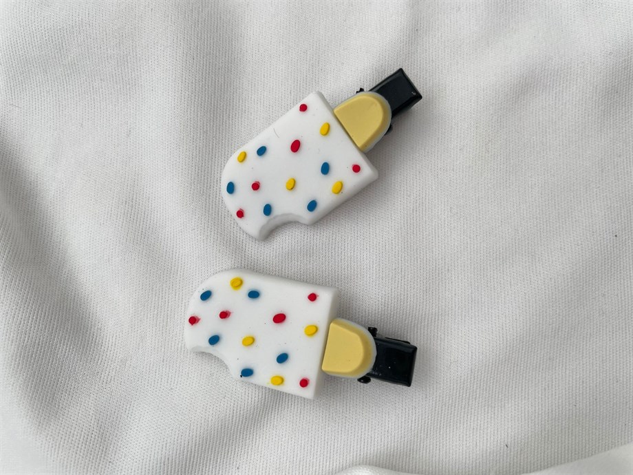 2li Beyaz Dondurma Mini Pens Toka