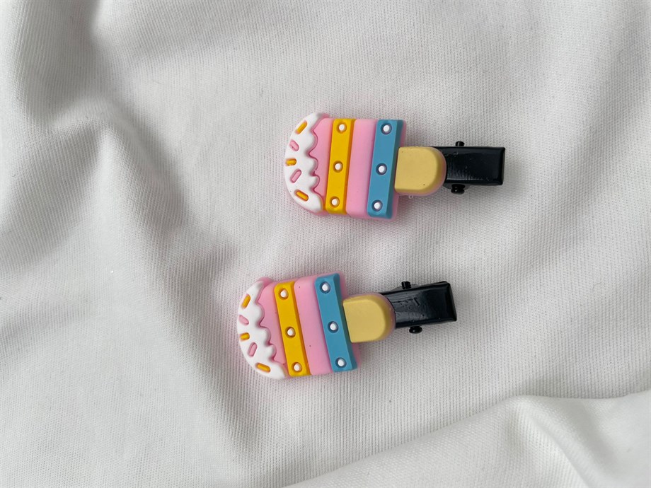 2li Çubuk Dondurma Mini Pens Toka