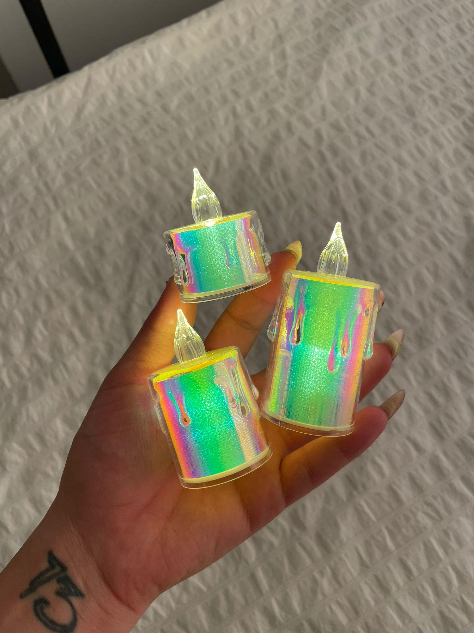3lü Hologram Led Mum