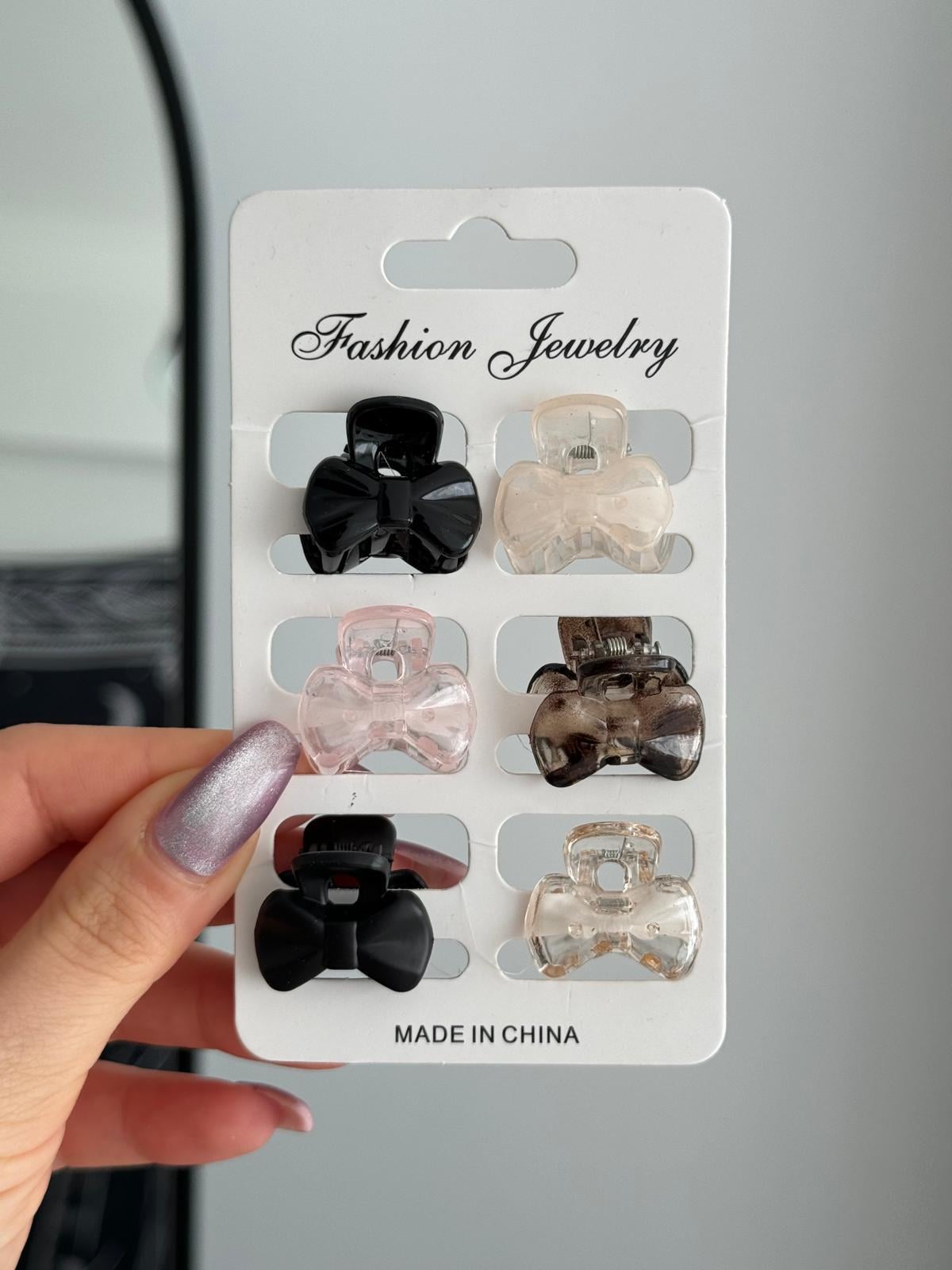 6lı Fiyonk Mini Mandal Toka
