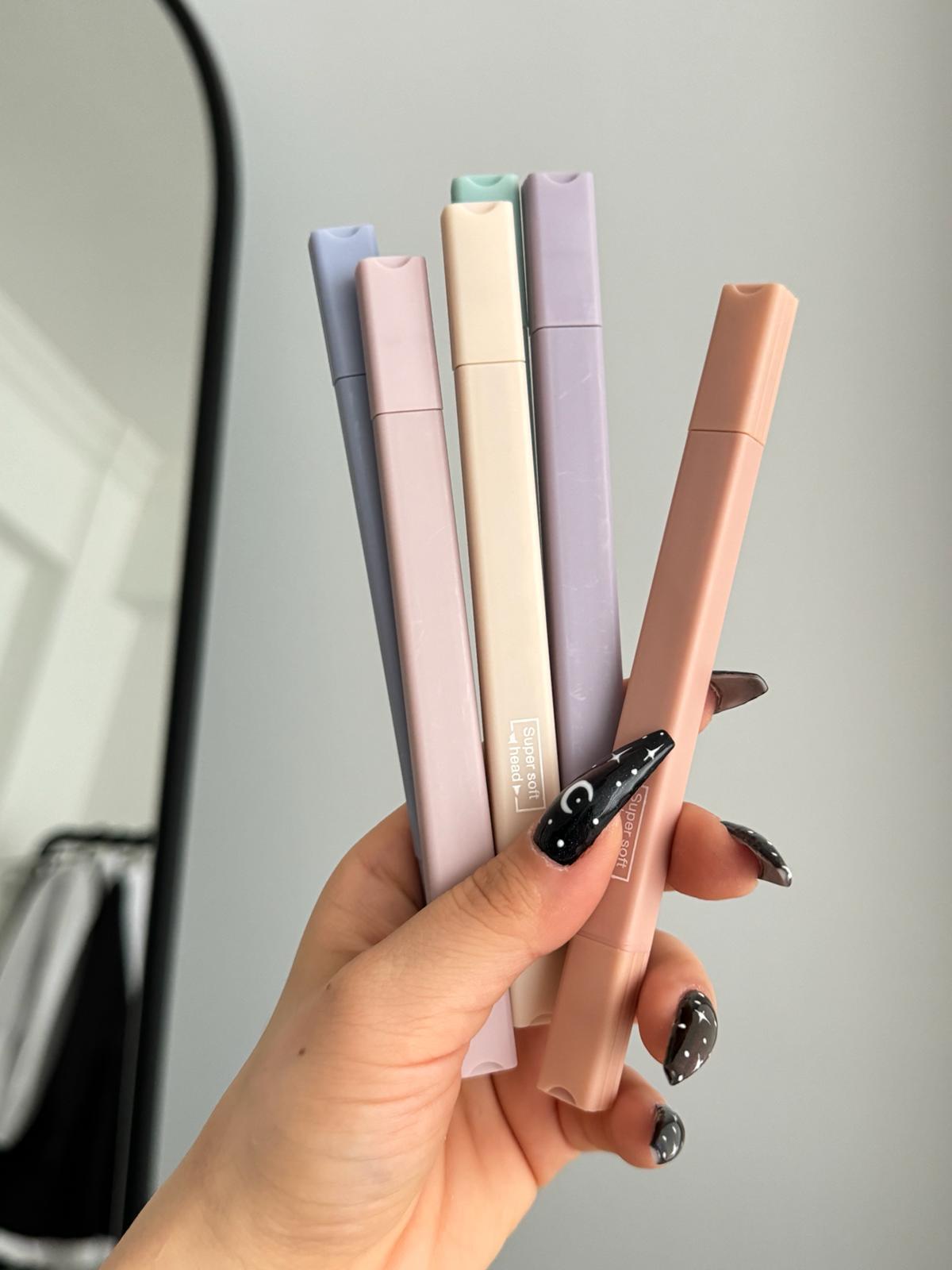 6lı Soft Head Çift Taraflı Art Maker Kalem Set