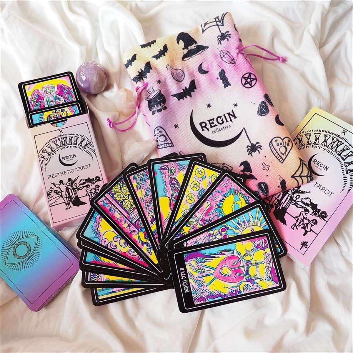78 Kartlı Regin Aesthetic Tarot Destesi / Ultra Slim