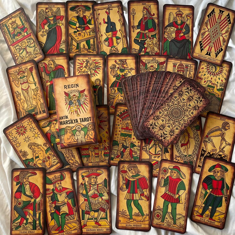 78 Kartlı Regin Antik Marsilya Tarot Destesi 