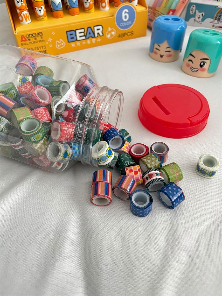 90lı Karma Desenli Mini Bant