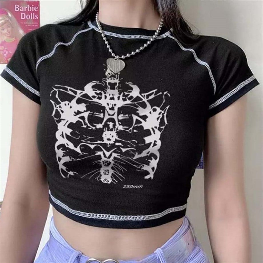 Agnong Resuct Crop T-shirt