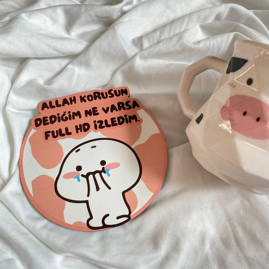 Allah Korusun Dediğim Ne Varsa Full HD izledim Bardak Altlığı