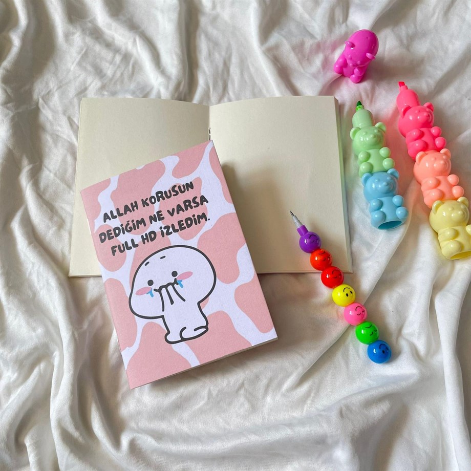 Allah Korusun Dediğim Ne Varsa Mini Çizgisiz Defter