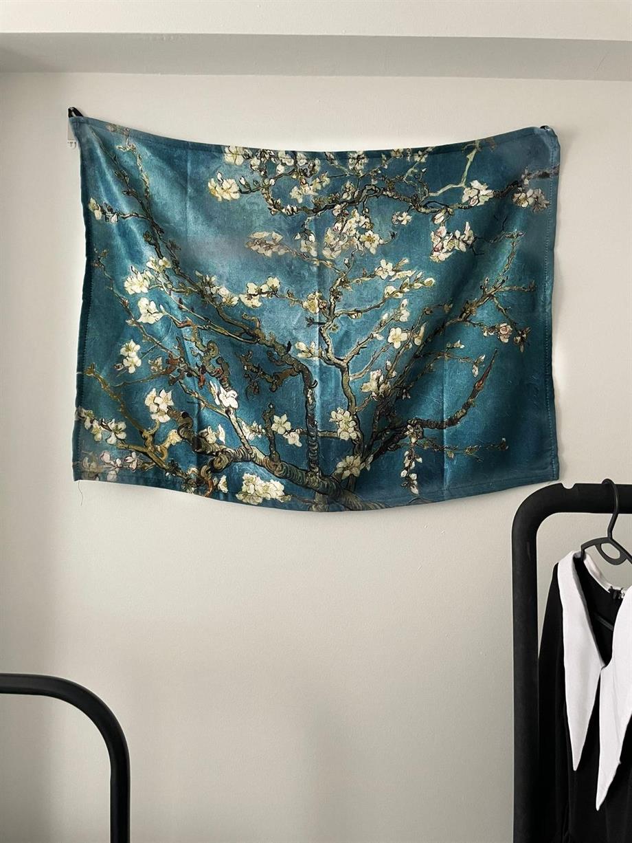 Almond Blossom - Vincent Van Gogh Duvar Örtüsü - Wall Tapestry I 70 x 100 cm