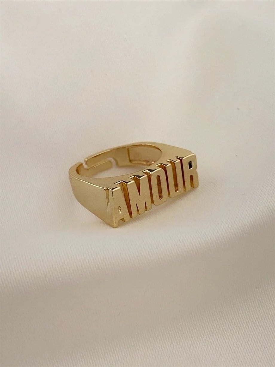 Amour Gold Yüzük