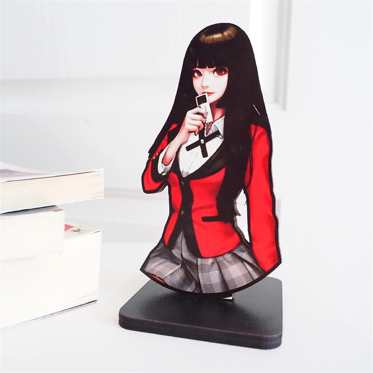 Anime Kakegurui Ahşap Figür