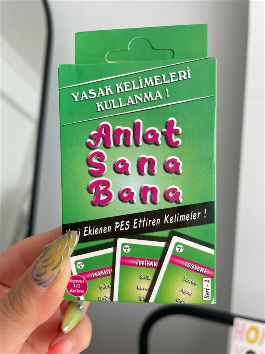 Anlat Sana Bana Yasaklı Kelime Oyunu Yeşil
