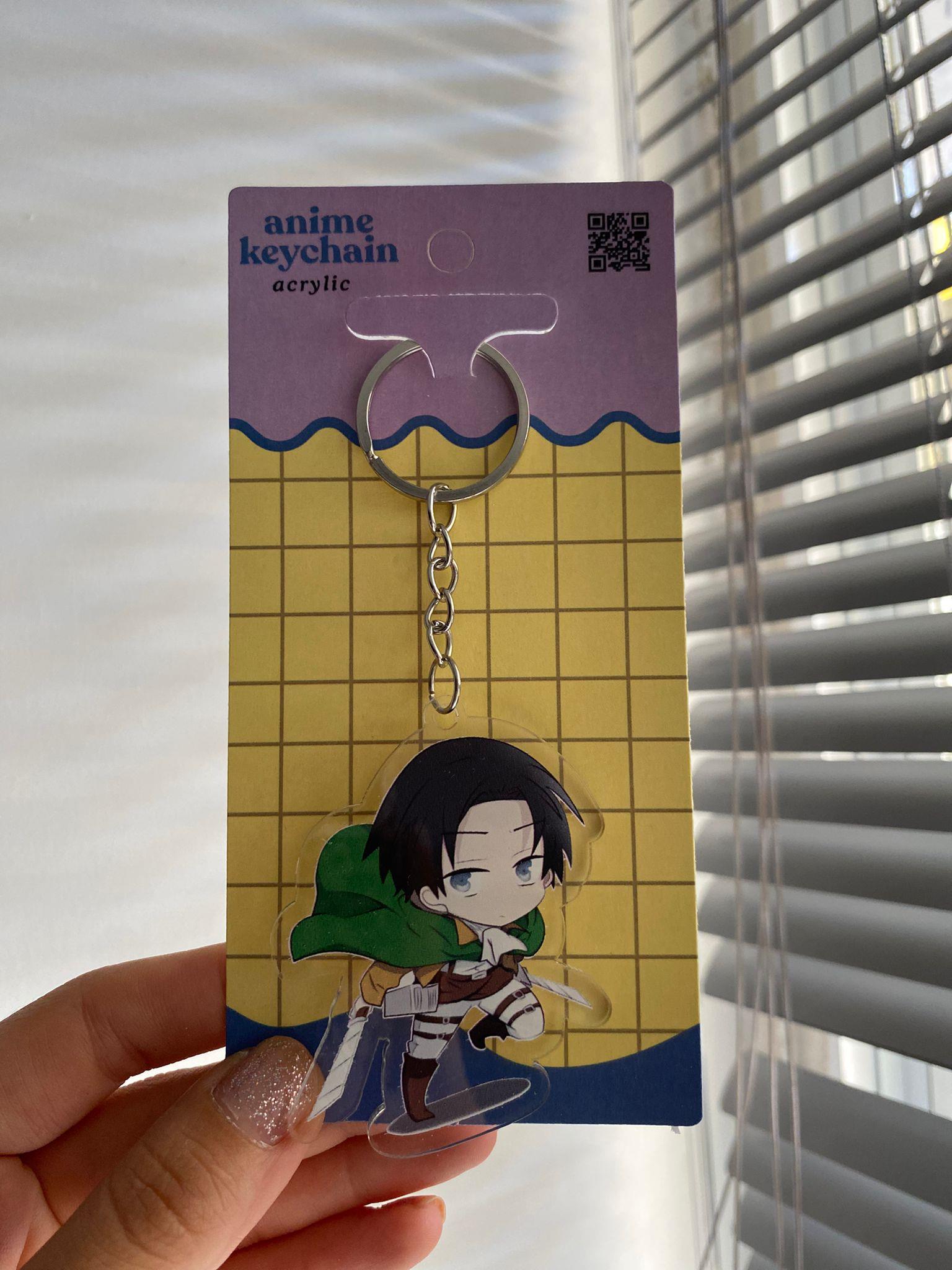 Attack on Titan Levi Ackerman Akrilik Anime Anahtarlık