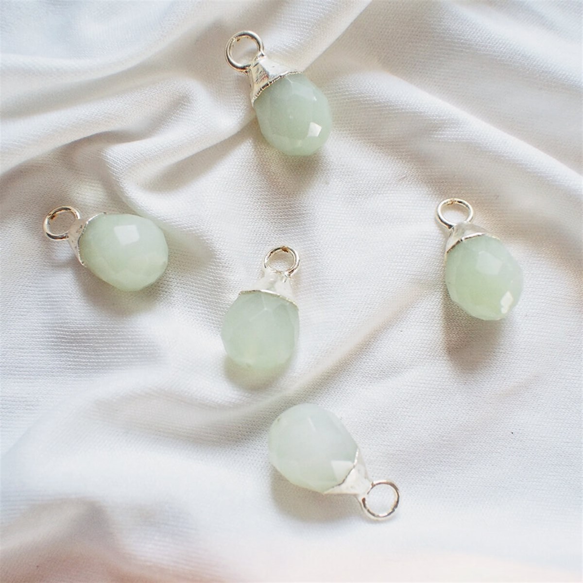 Aventurin Doğal Taş Aksesuar Charmı I DIY