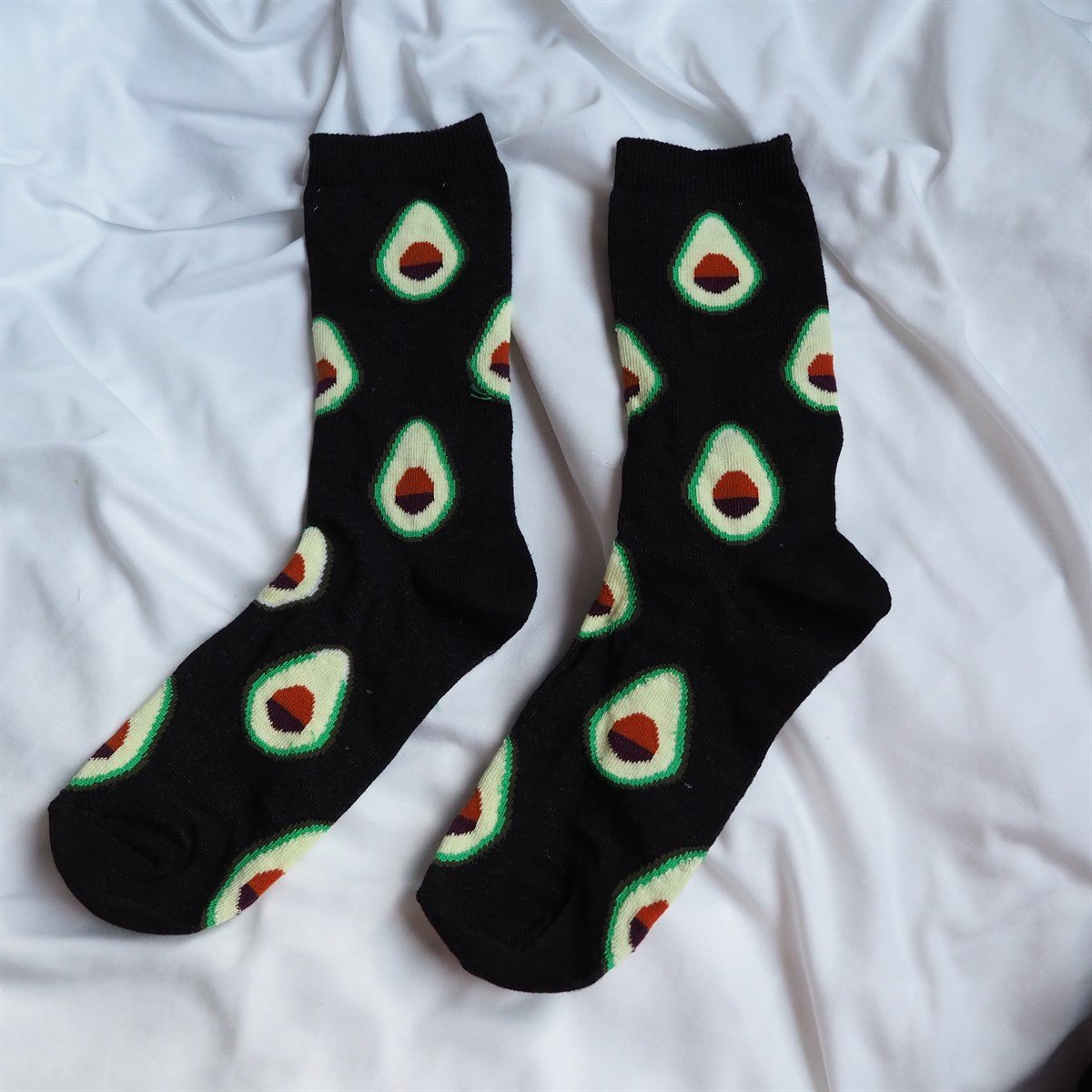 Avokado Siyah Çorap