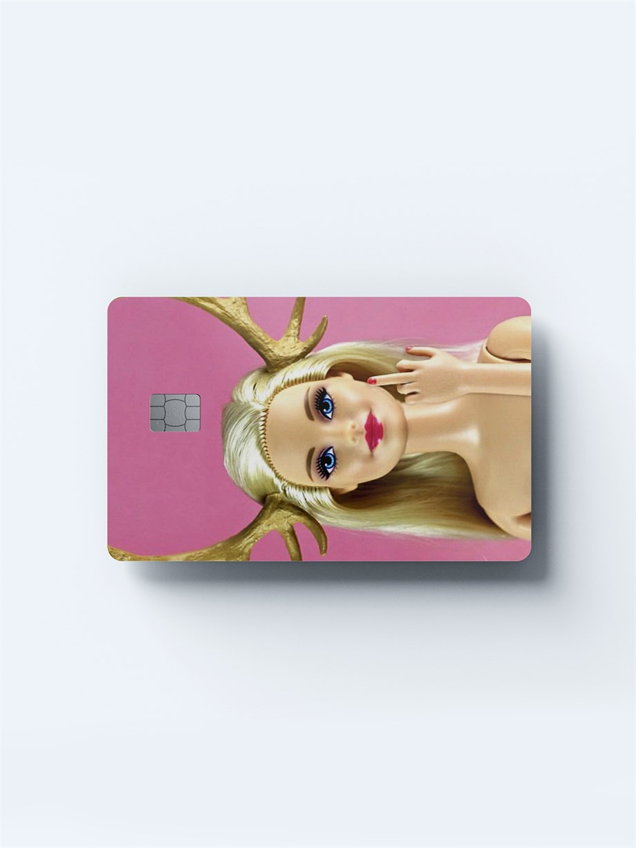 Bad Barbie Kart Kaplama Sticker