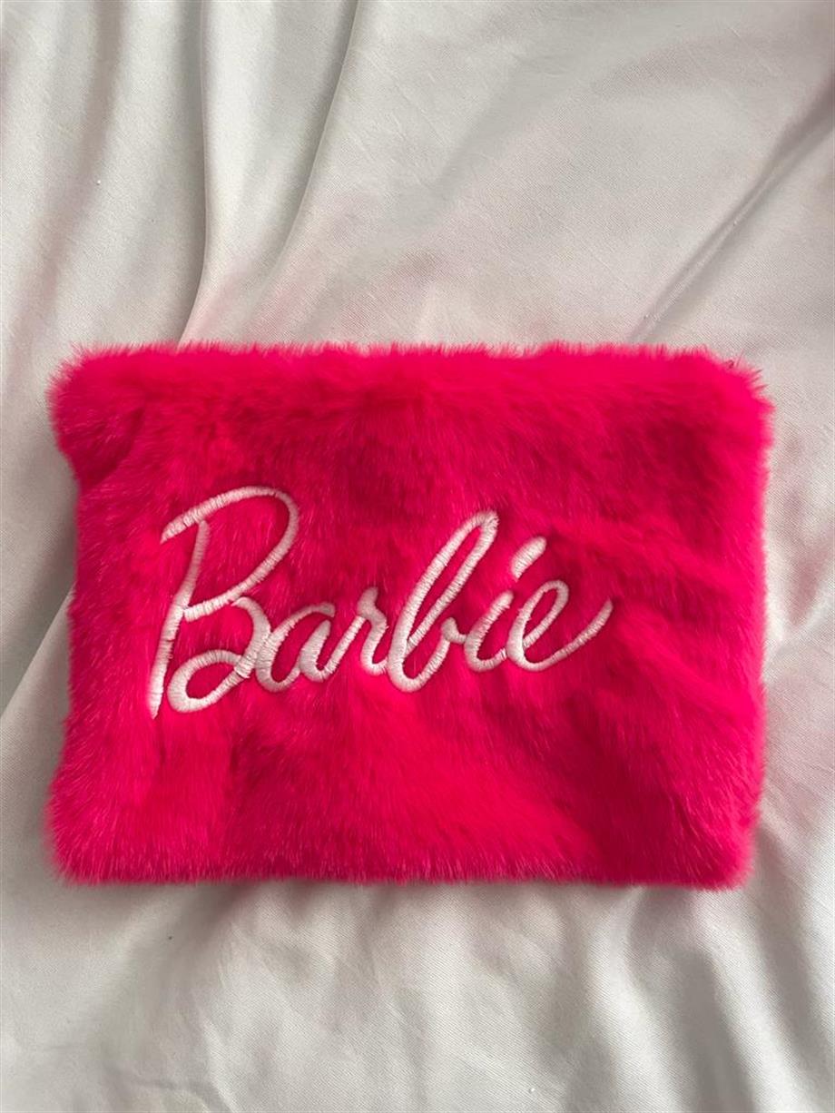 Barbie Dark Pink Extra Soft Peluş Çanta
