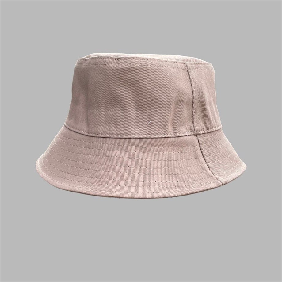 Bej Rengi Bucket Şapka