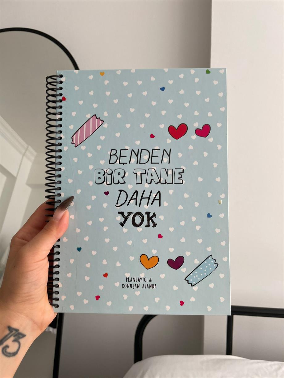 Benden Bir Tane Daha Yok Motivasyon Planlayıcı Ajanda