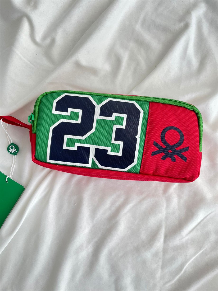 Benetton 2 Bölmeli 23 Tasarımlı Kalemlik