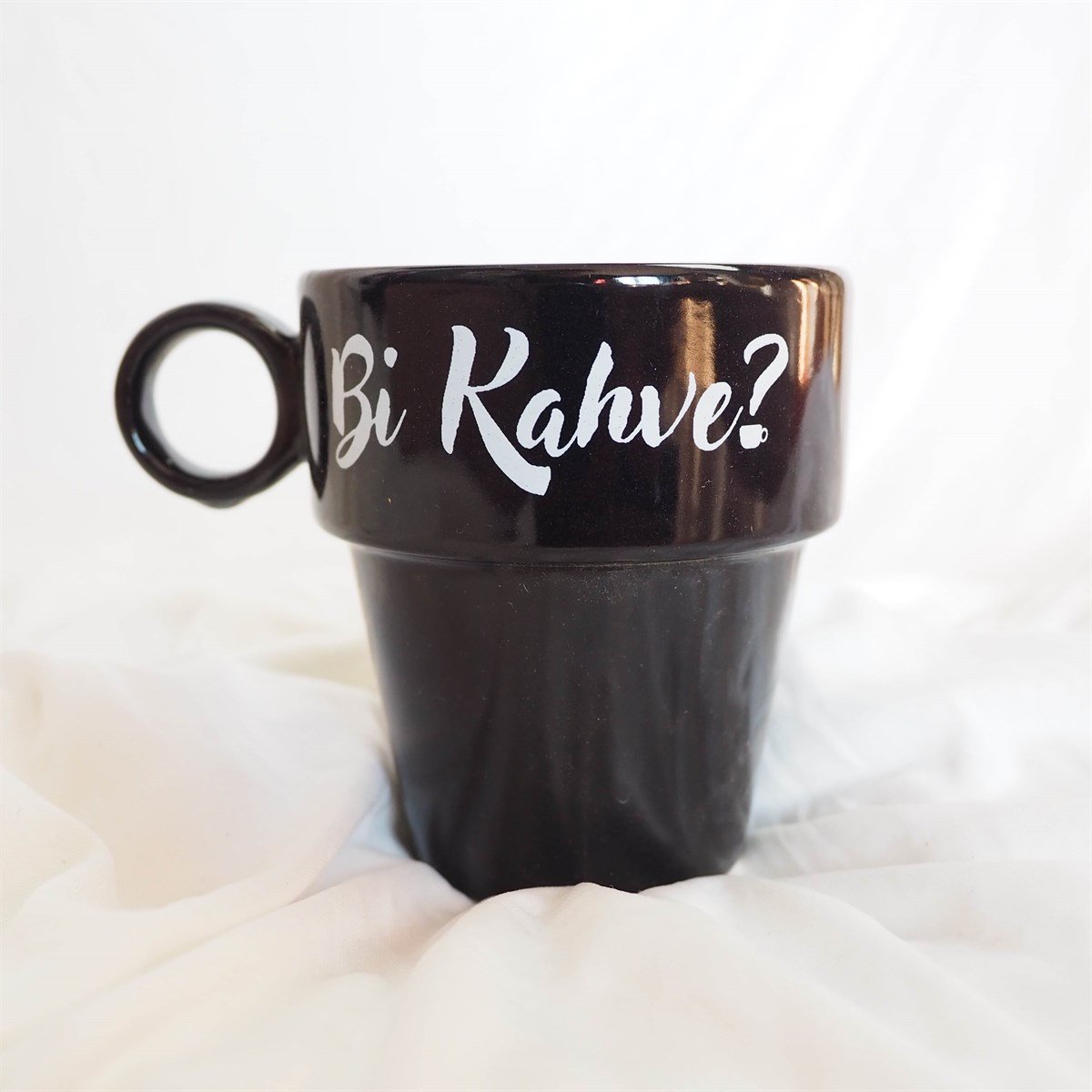 Bi Kahve? Siyah Koni Kupa