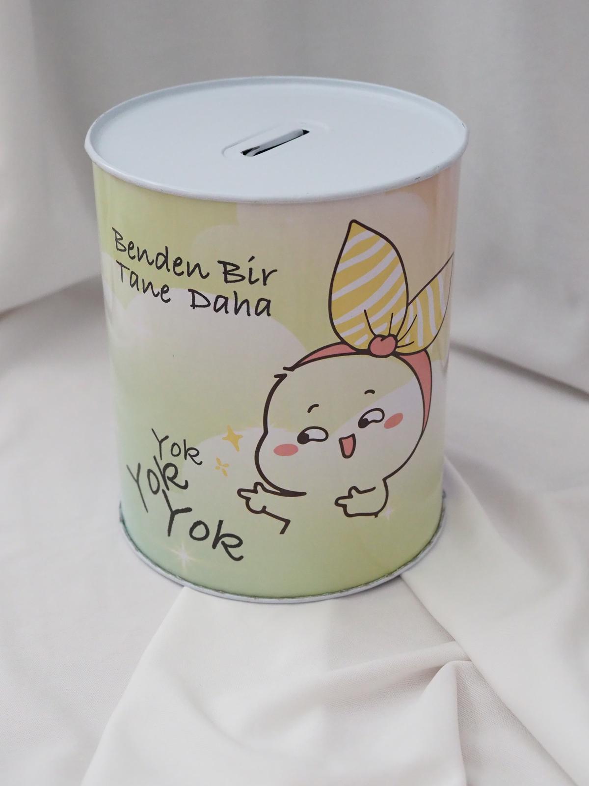 Bi Tane Daha Yok Büyük Boy Teneke Kumbara