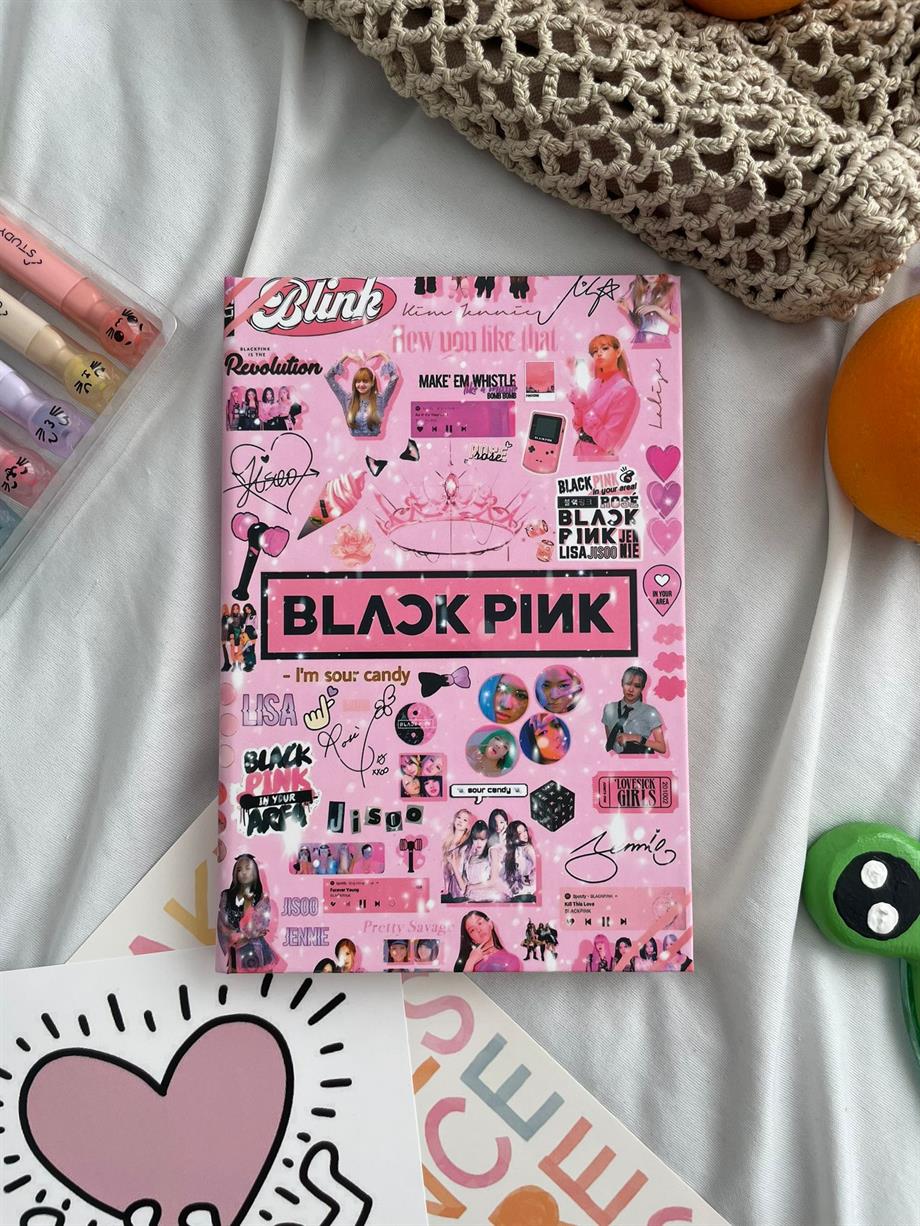 Blink BP Kolaj Lastikli Sert Kapak Defter