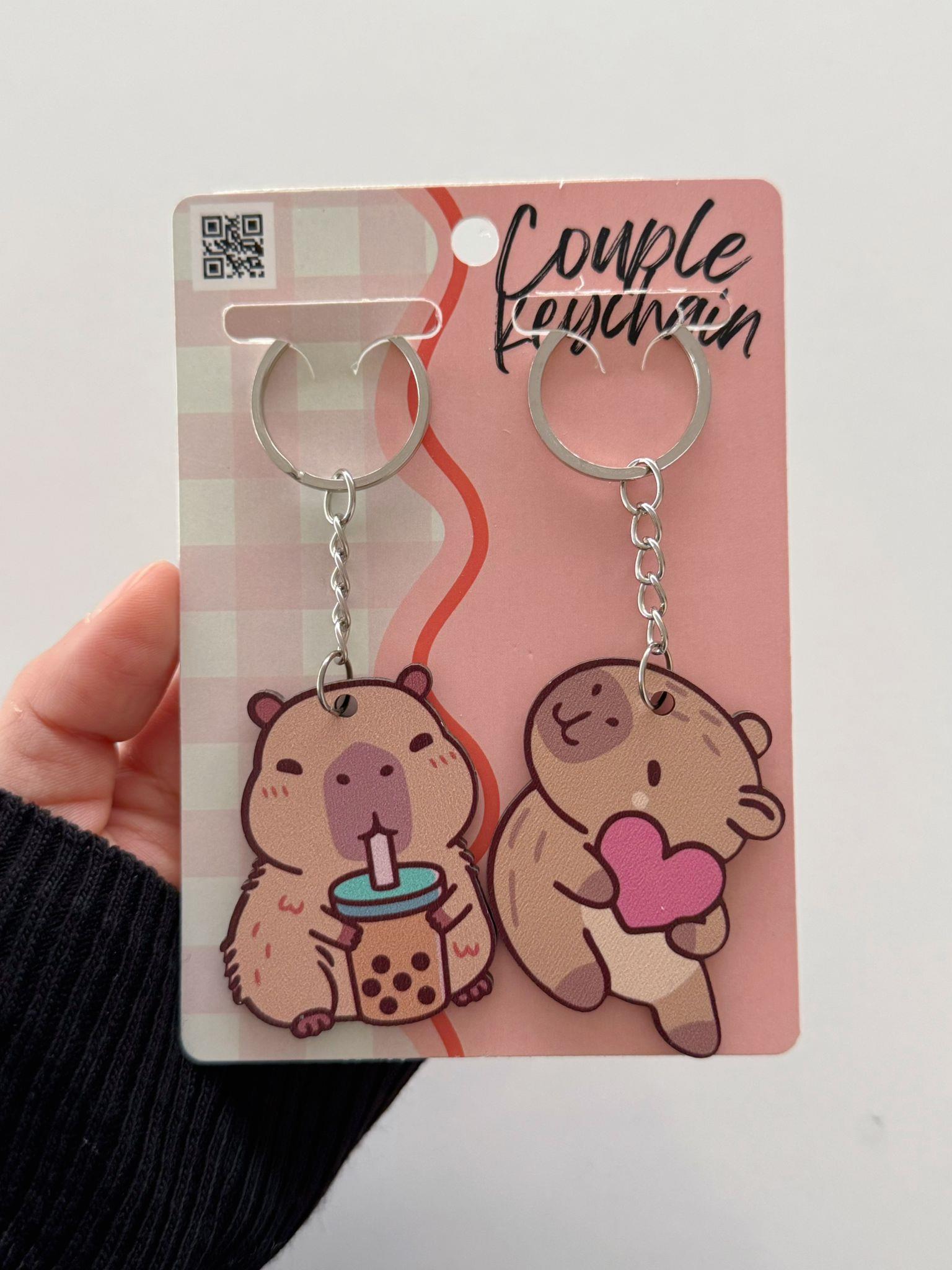 Capybara Love 2li Anahtarlık 