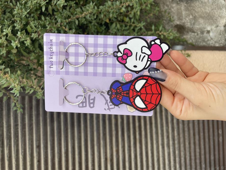 Cat and Spider 2li Anahtarlık