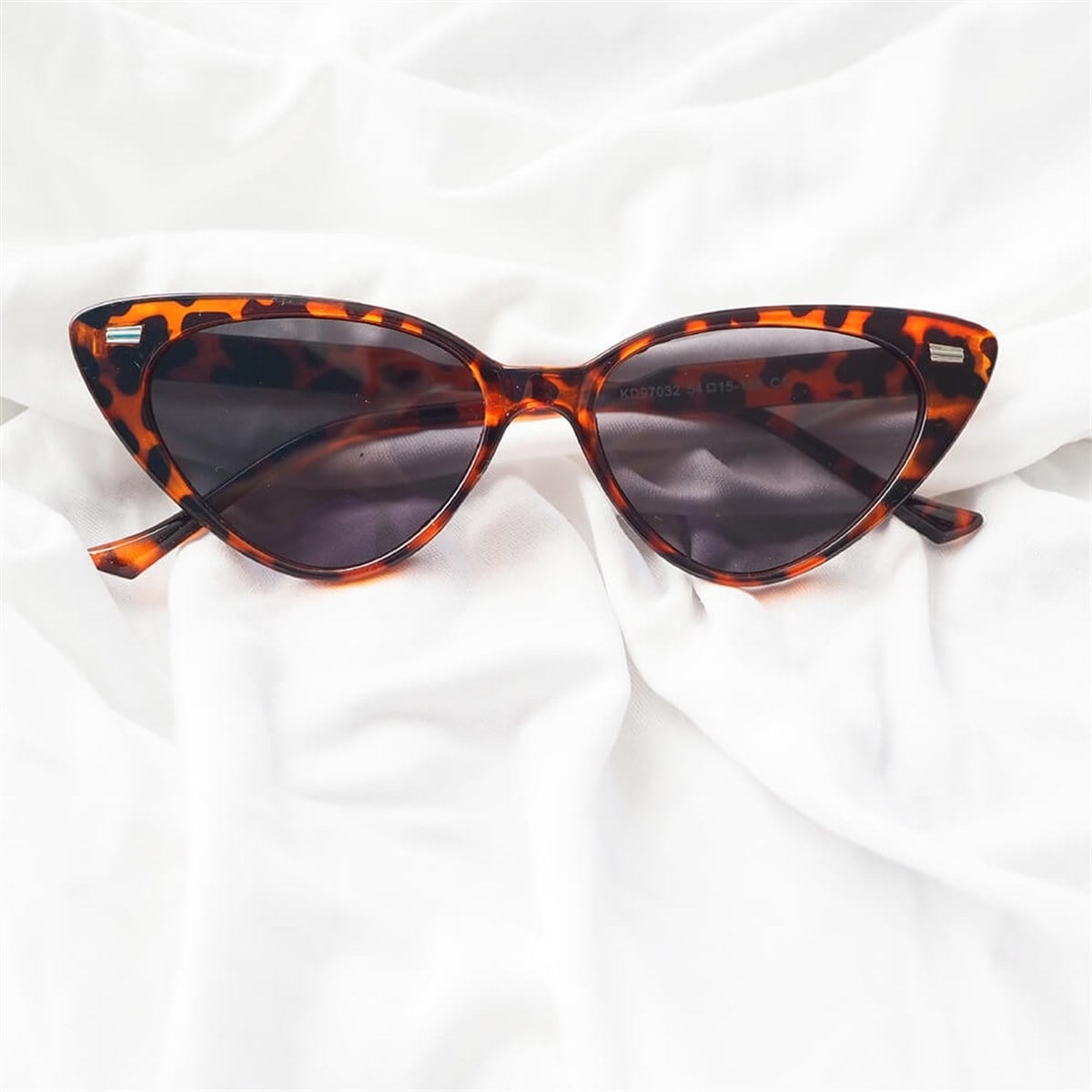 Cat Eye Leopard Güneş Gözlüğü