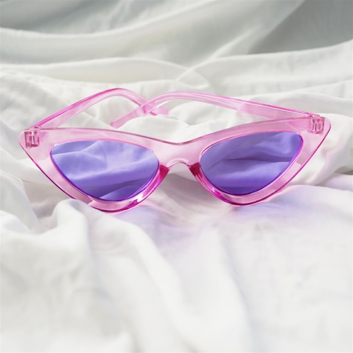 Cat Eye Purple Güneş Gözlüğü