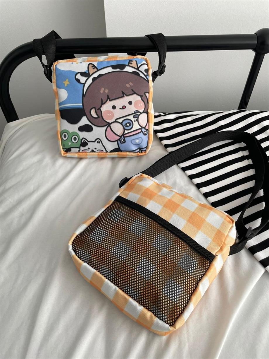 Cow Girl Fileli Crossbody Çanta