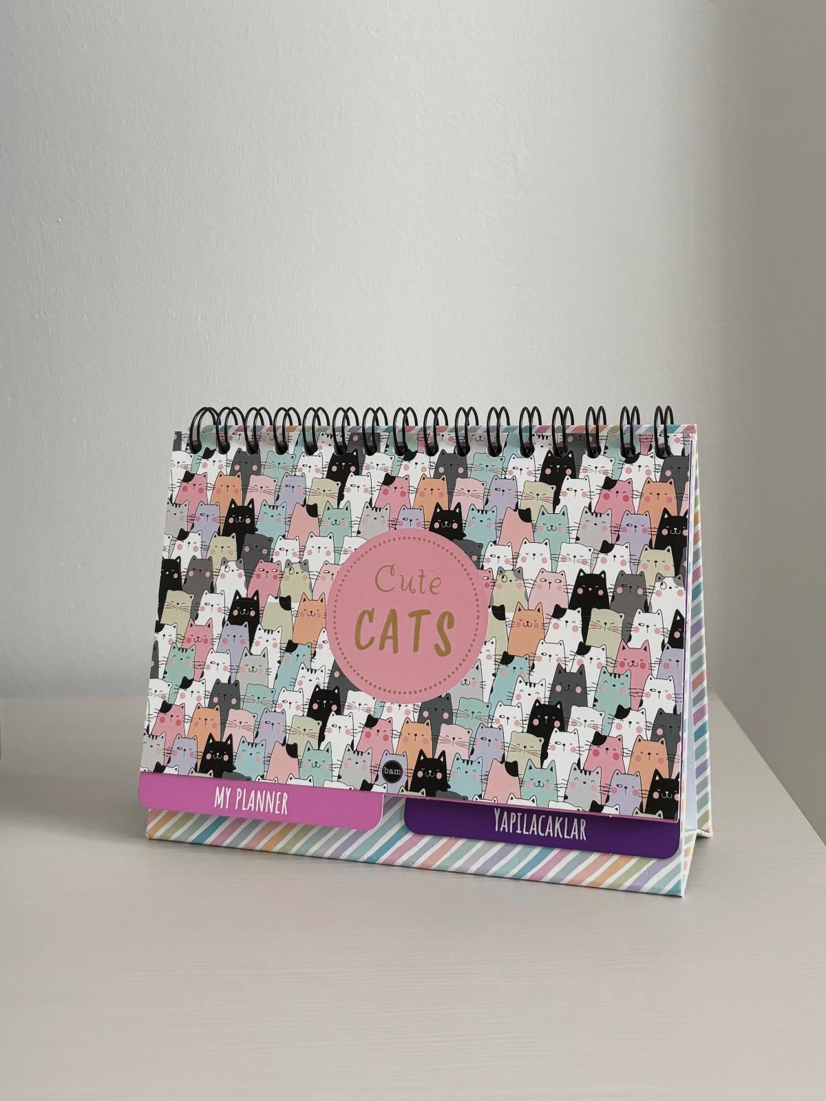 Cute Cats Masaüstü Planner