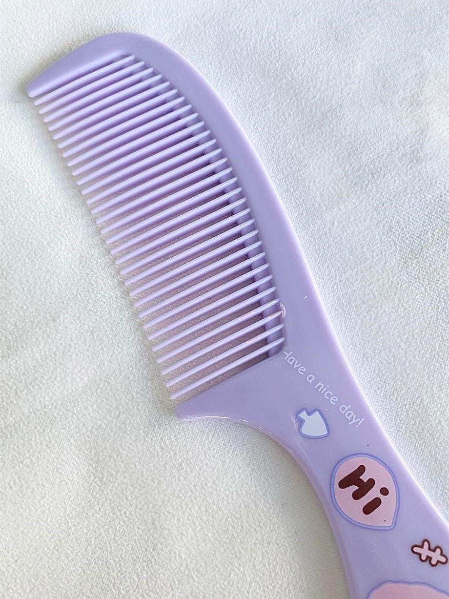 Cute Kawaii Mor Saç Tarağı