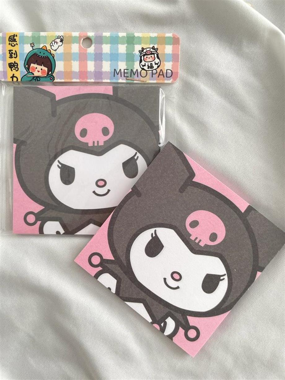 Dark Rabbit Memo Pad Kare Not Defteri