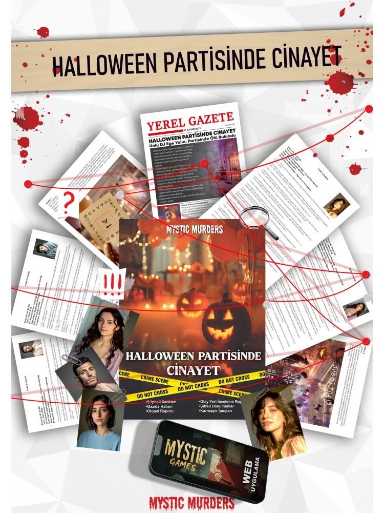 Dedektiflik Cinayet Çözme Oyunu - Halloween Partisinde Cinayet