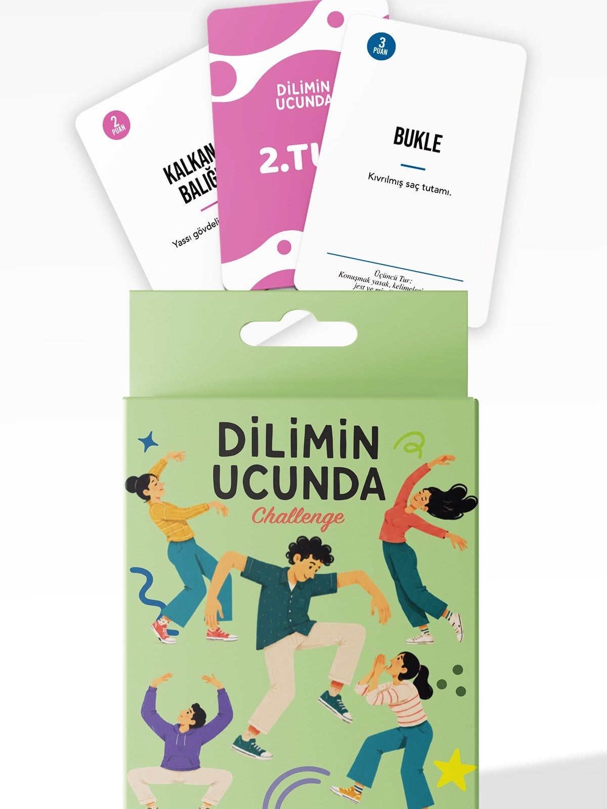 Dilimin Ucunda Kart Oyunu - Challenge