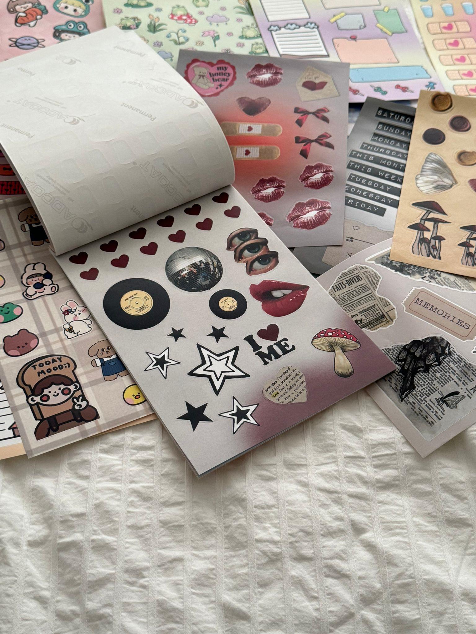 DIY Sticker Book Sticker Kitabı Special Edition