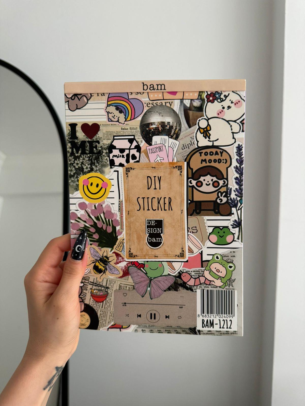 DIY Sticker Book Sticker Kitabı Special Edition