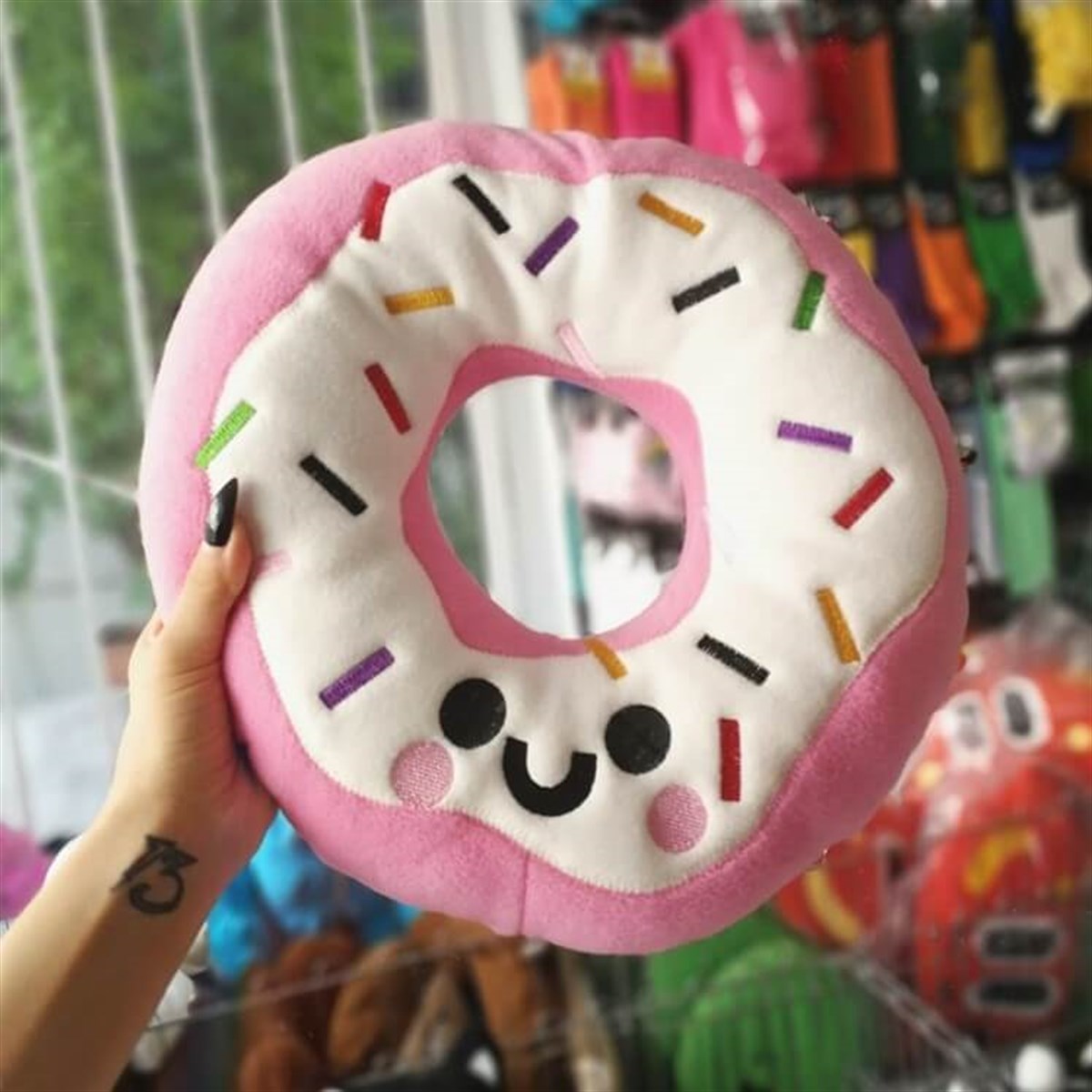 Donut Peluş Yastık Renkleri